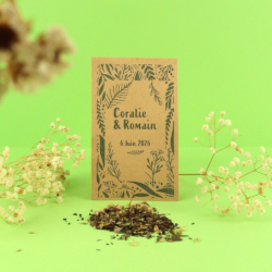 Grand sachet kraft graines