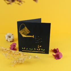 Carte 2 volets Sachet de graines