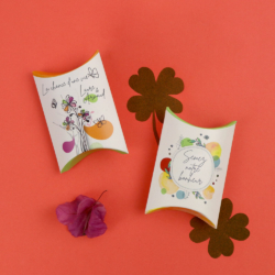 Berlingot trèfles 4 feuilles