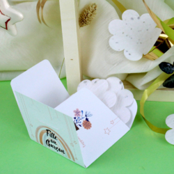 Etui confettis papier graines