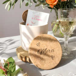 Graines pot bambou couvercle liège