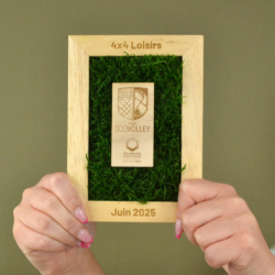Trophée mousse rectangulaire