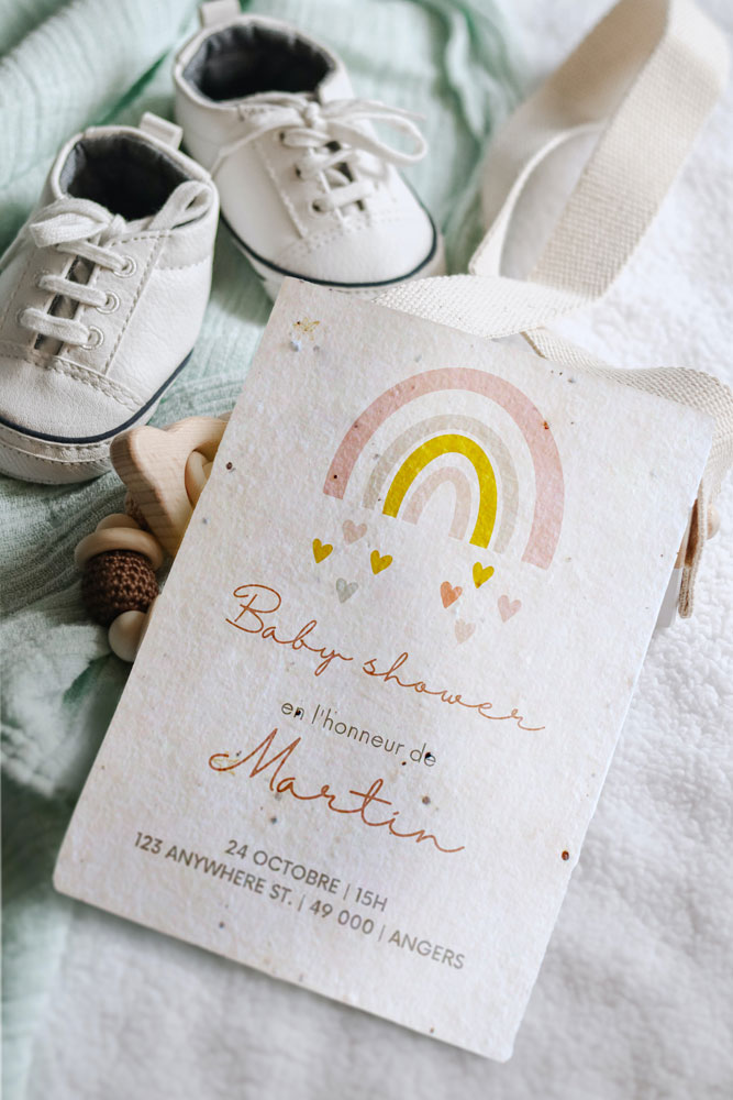 Carte à semer papier graines