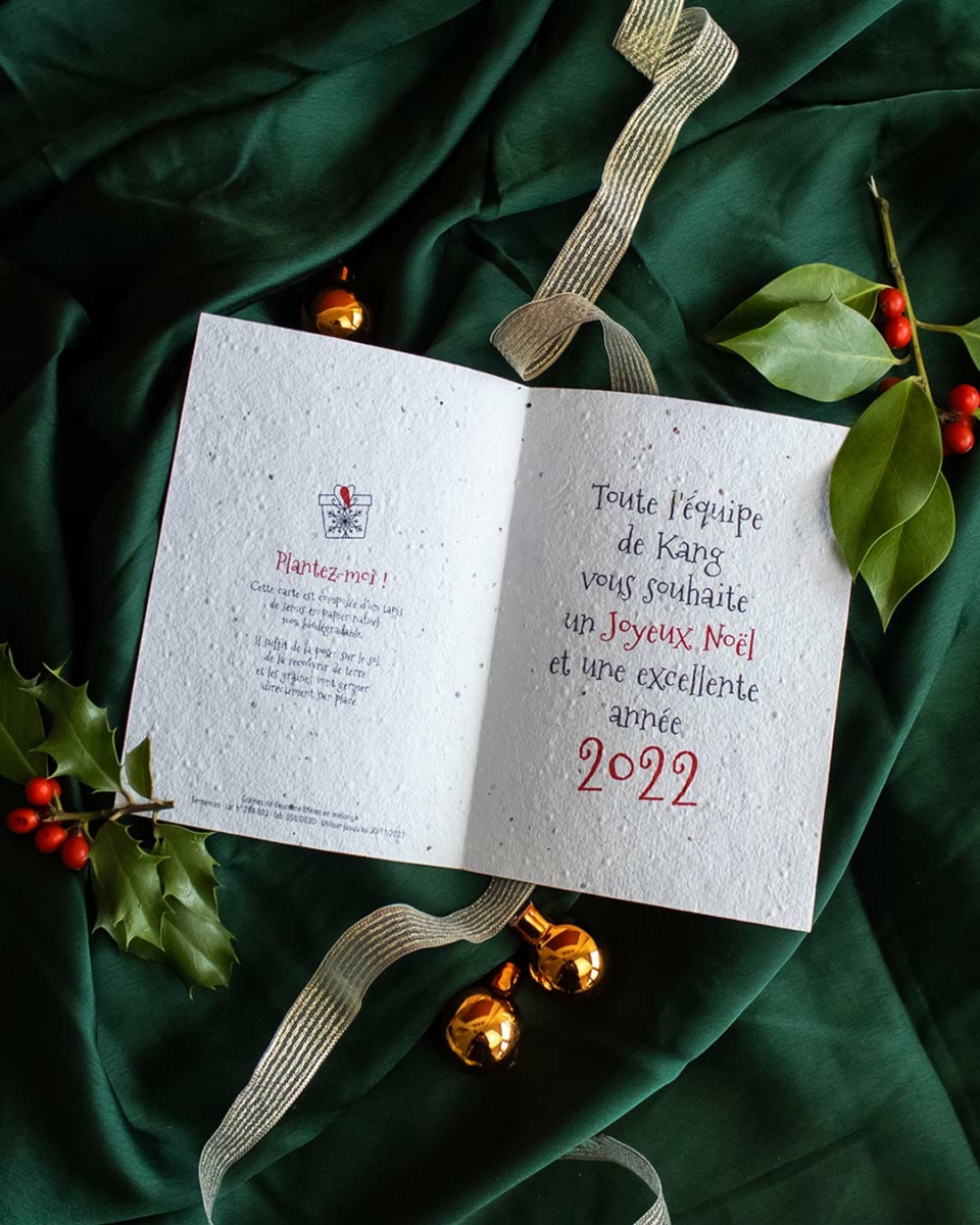 Carte à semer 2 volets